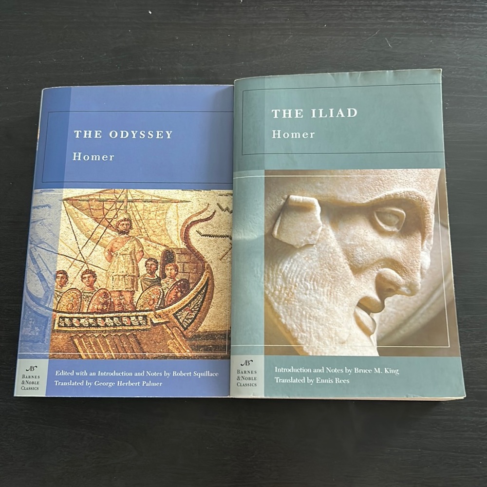 The Odyssey and The Iliad by Homer
